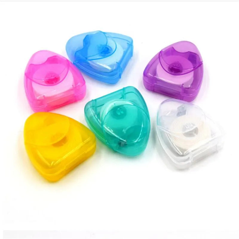 50M Dental Floss High Tensile Ultrafine Dental Floss Portable Dental Floss Picking Dental Cleaner Oral Health Care Products