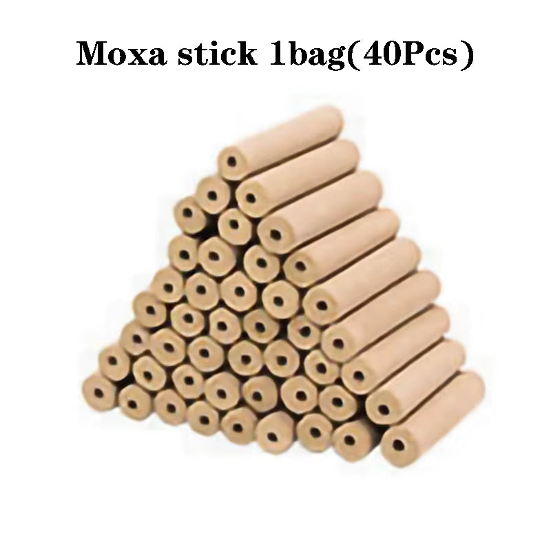 Portable Thermal Massager Mini Moxibustion Box Moxa Stick Burner Warm Cupping Accupoint Massage Therapy Health Care Relief Pain