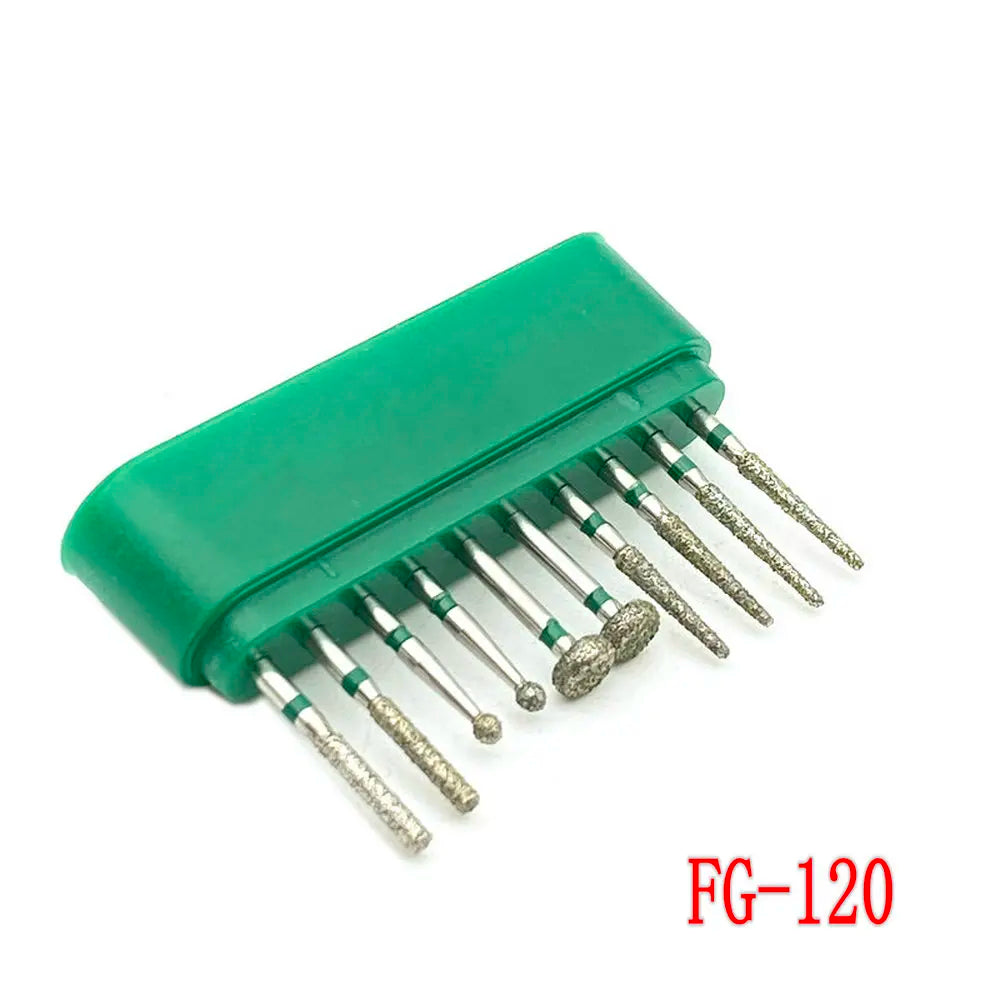 1Set Dental Diamond Burs for Teeth Porcelain Ceramics Composite Polishing Lab Material
