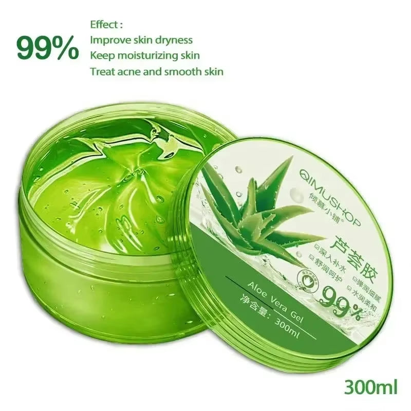 300Ml Aloe Vera Gel for Face Moisturizing Hydrating Aloe Vera Gel Face Products Face Care Skin Care Beauty Health