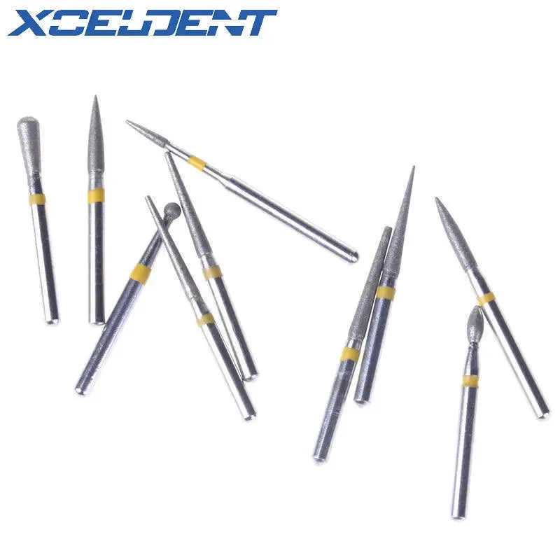1Set Dental Diamond Burs for Teeth Porcelain Ceramics Composite Polishing Lab Material