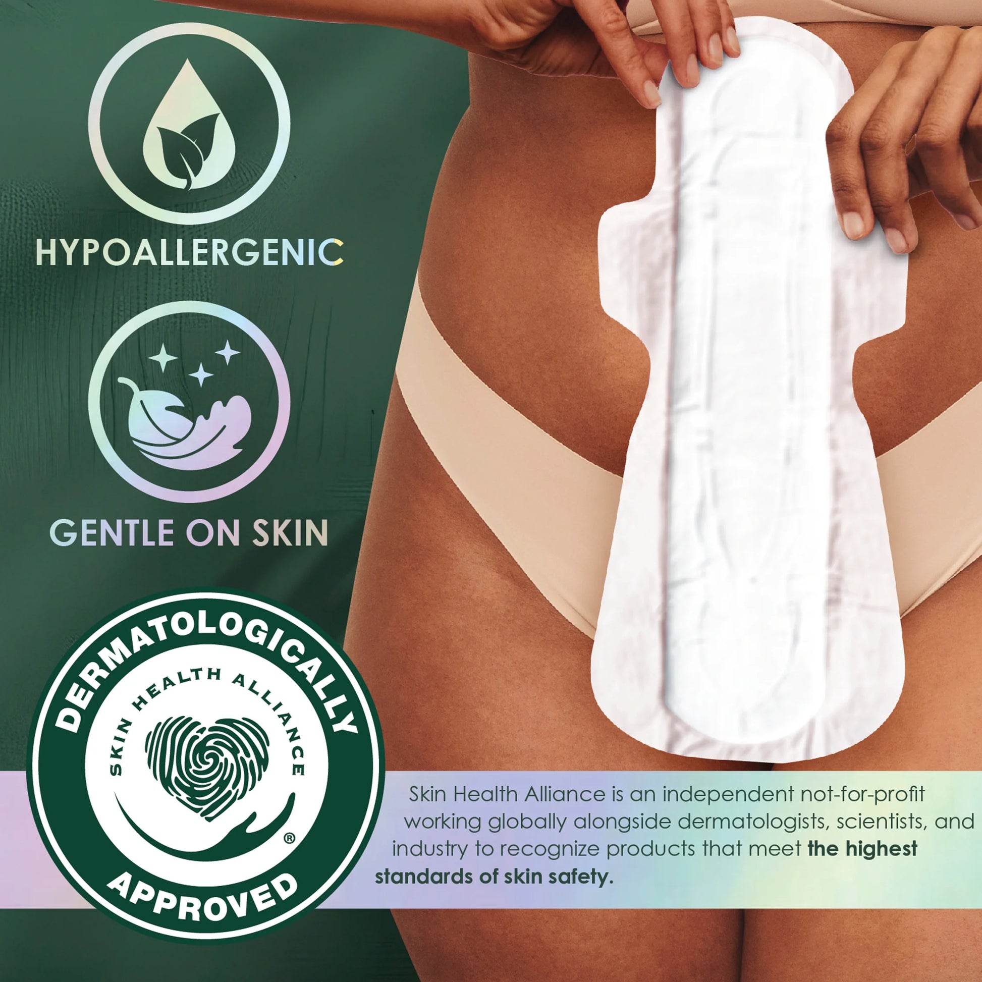 Chlorine Free Maxi Extra Long Overnight Pads with Wings, 20 Count
