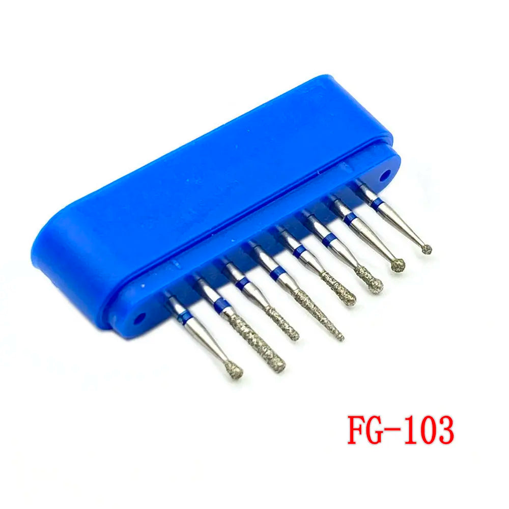 1Set Dental Diamond Burs for Teeth Porcelain Ceramics Composite Polishing Lab Material