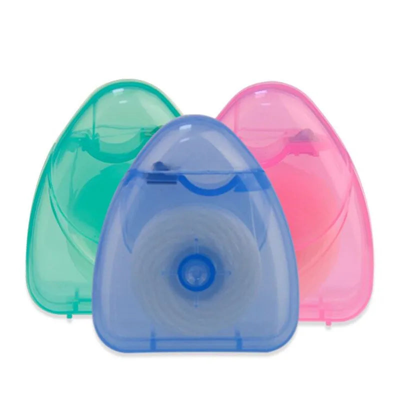 50M Dental Floss High Tensile Ultrafine Dental Floss Portable Dental Floss Picking Dental Cleaner Oral Health Care Products
