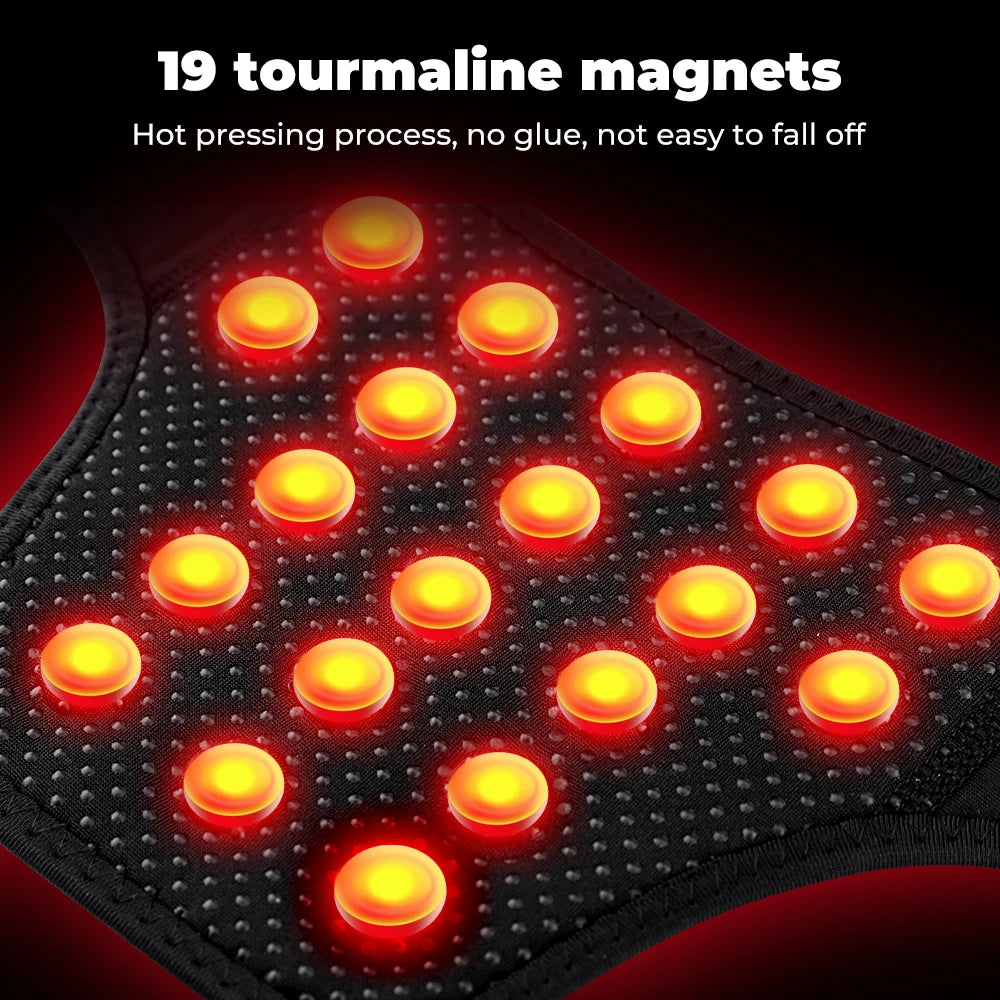 Tourmaline Self-Heating Neck Brace Magnets Therapy Support Belt Neck Protect Band Cervical Spine Warming Products Health Care